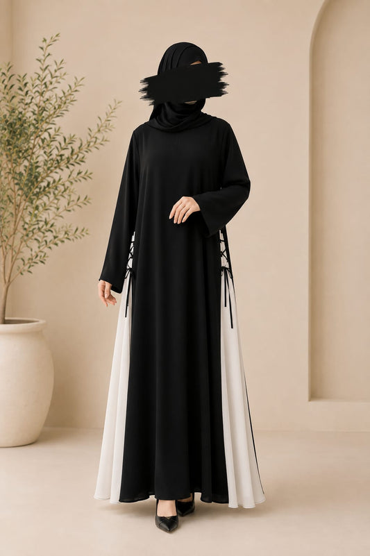 Noor Side Tie Abaya